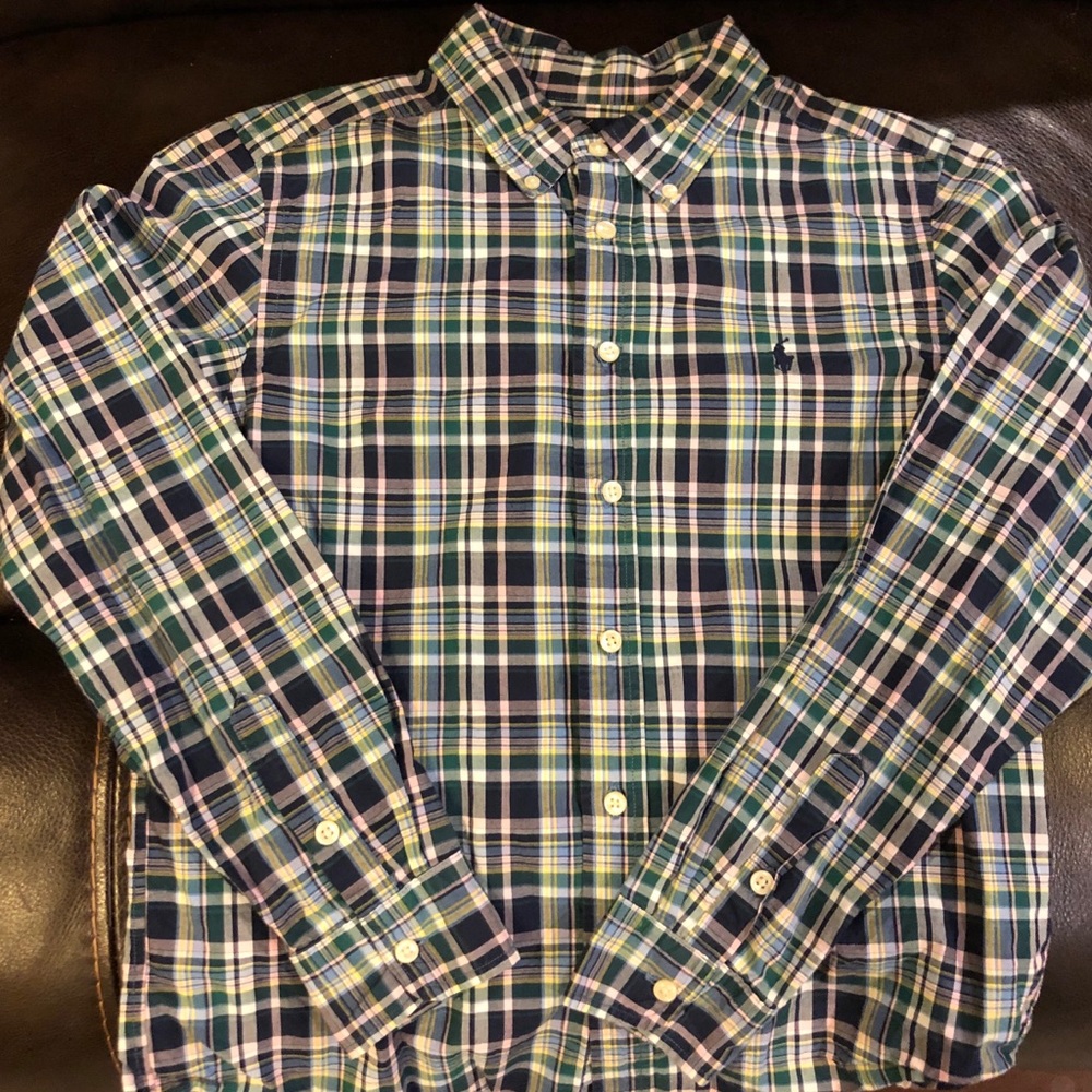 Ralph Lauren Boys L Button Up Shirt